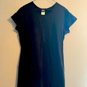 Simple, black bodycon dress